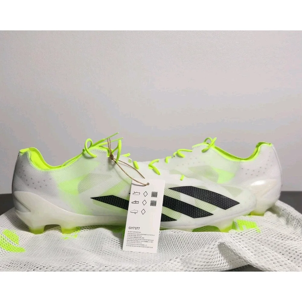 Adidas X CRAZYFAST+ FG Cloud White GY7377 Soccer Cleats Mens Size 12.5